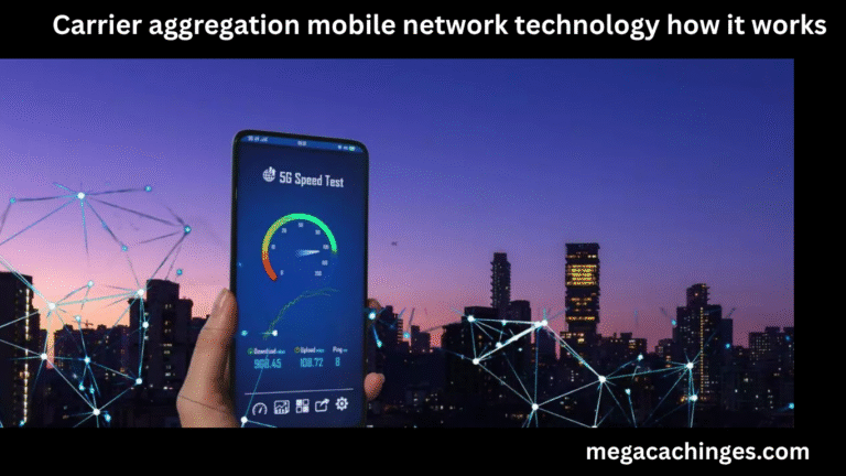 Carrier aggregation mobile network technology how it works